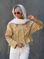 بارانی پایین گت خردلی